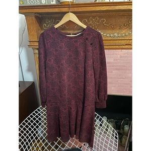 LOFT Long Sleeve Sweater Dress